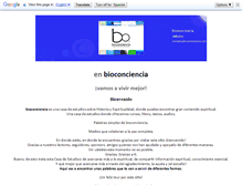 Tablet Screenshot of bioconciencia.com